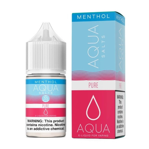Aqua Salt E-Liquid - Pure Menthol 30ml