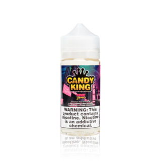 Candy King E-Liquid - Pink Squares - 100ML BOTTLE