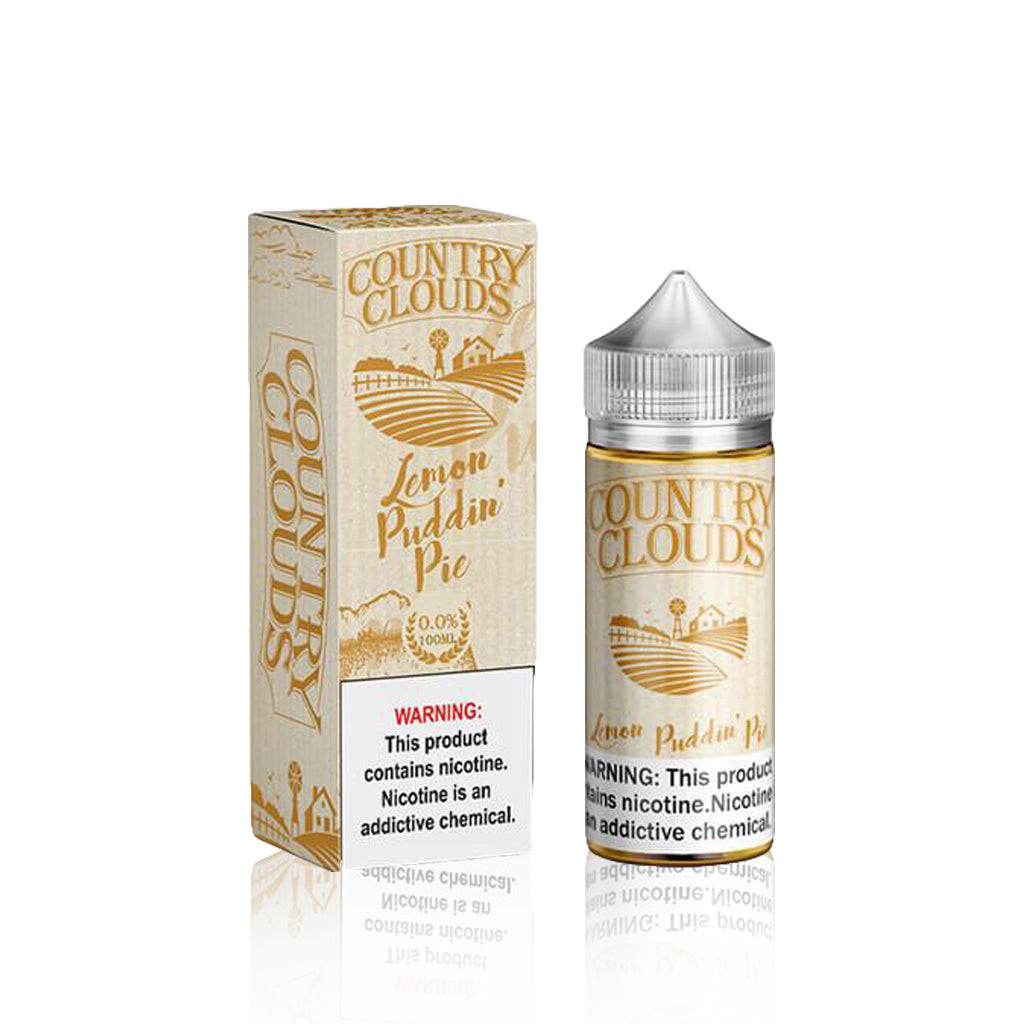 Country Clouds Salt E-Liquid - Lemon Puddin’ Pie - 30ml