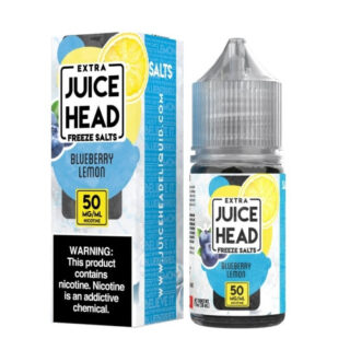 Juice Head Freeze Salt E-Liquid - Blueberry Lemon Freeze 30ml
