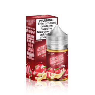 Custard Monster Salt E-Liquid - Strawberry Custard - 30ml