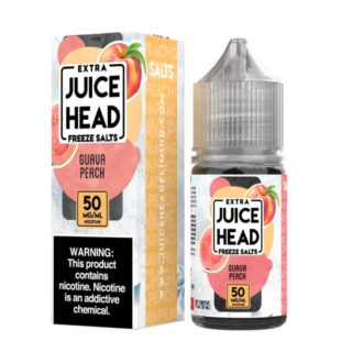 Juice Head Freeze Salt E-Liquid - Guava Peach Freeze 30ml