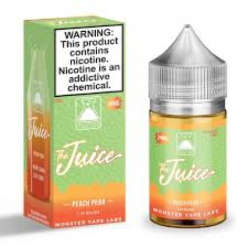 The Juice Salt Peach Pear E-Liquid 30ml