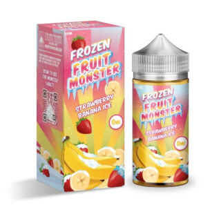 Frozen Fruit Monster E-Liquid - Strawberry Banana Ice 100ml