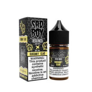 Sadboy Salt - Coconut Cake 30ml Bottle and Box