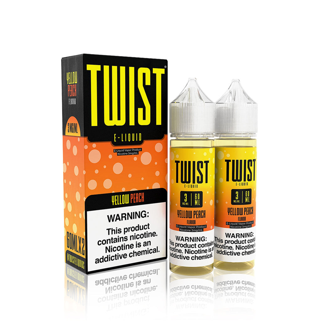 Lemon Twist E-Liquid - Yellow Peach (Peach Blossom Lemonade)