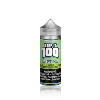 OG Blue Iced Vape Juice (100ml) by Keep It 100 E Liquid