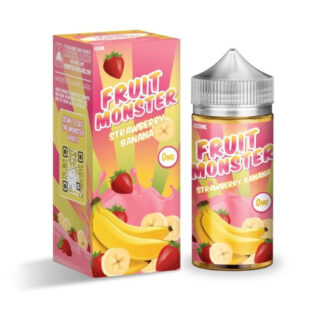 Fruit Monster E-Liquid - Strawberry Banana 100ml