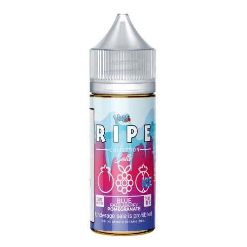Ripe Collection Ice Salt E-Liquid - Blue Razzleberry Pomegranate 30ml