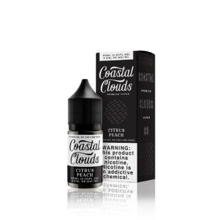 Coastal Clouds Salt E-Liquid - Citrus Peach (Sugared Nectarine)
