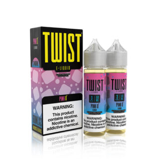 Pink 0 - Lemon Twist E Liquid BOX AND BOTTLE