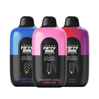 Fifty Bar V2 20k Disposable Vape assorted flavors