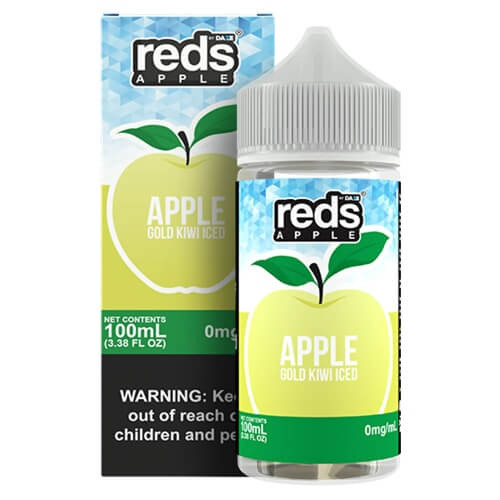 Reds E-Liquid - Apple Golden Kiwi Iced - 100ml