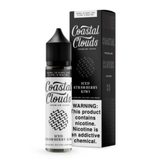 Coastal Clouds E-Liquid - Iced Strawberry Kiwi 60ml
