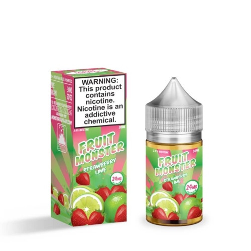 Fruit Monster Salt E-Liquid - Strawberry Lime 30ml