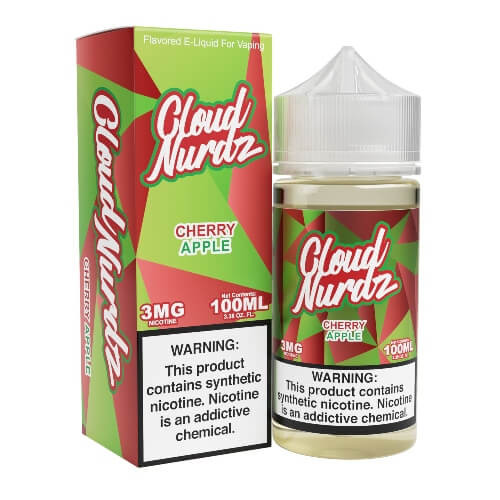 Cloud Nurdz E-Liquid - Cherry Apple - 100ml