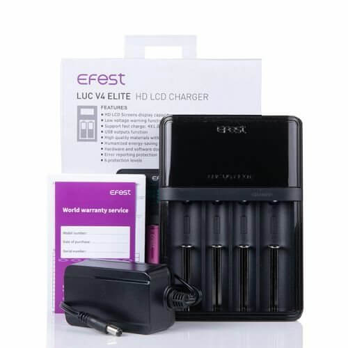 Efest LUC V4 Elite HD LCD Charger