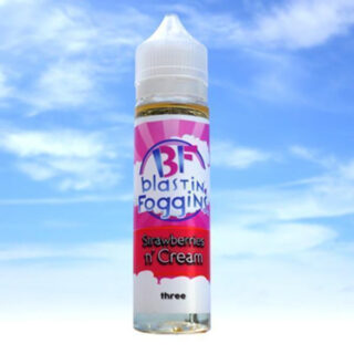 Strawberries n' Cream - Blastin' Foggins - Caribbean Cloud Company E Liquid