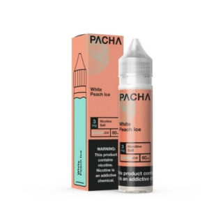Pacha E-Liquid - White Peach Ice 60ml